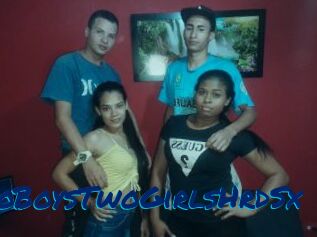 TwoBoysTwoGirlsHrdSx Sexe City